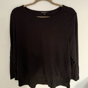J. Crew Mercantile Black Shirt